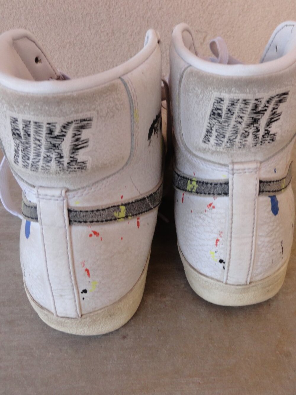 Nike Blazer Mid Paint splatter